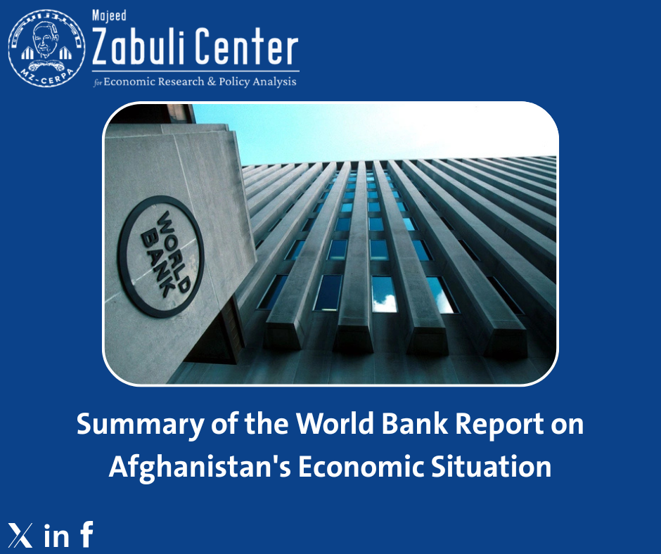 World Bank Report on Afghan Economy