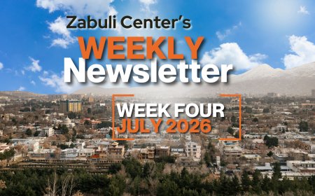 Zabuli Weekly Newsletter Week 4, July 2026