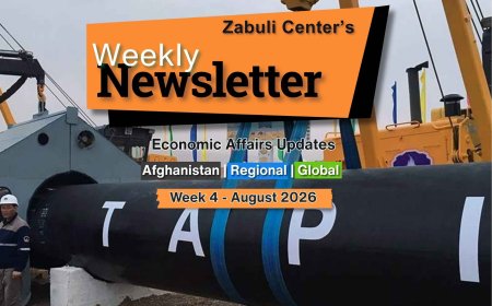 Zabuli Weekly Newsletter Week 4, August 2026 ٍ