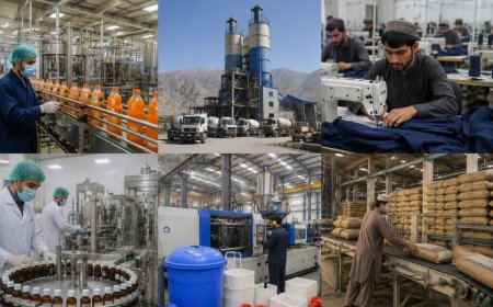 Afghanistan’s Factories Double to 6,500 in Five Years