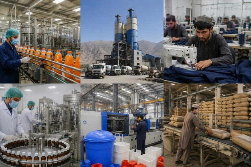 Afghanistan’s Factories Double to 6,500 in Five Years